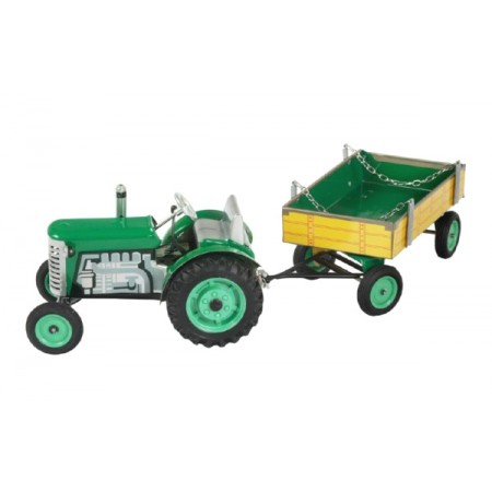 Detský traktor KOVAP ZETOR zelený 28cm