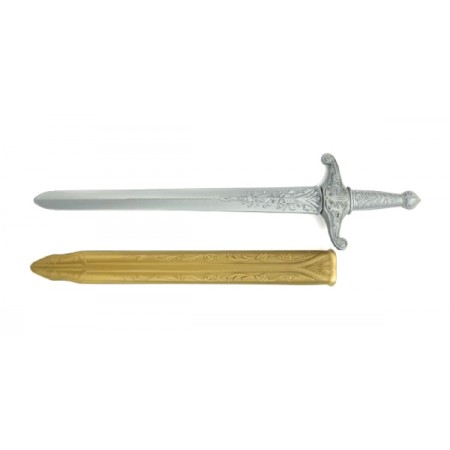 Detský rytiersky meč s puzdrom TEDDIES 59cm